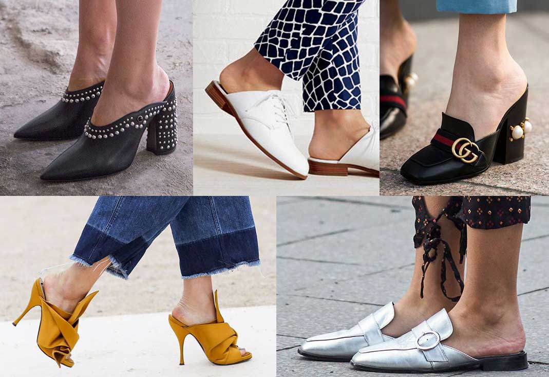 fashion clogs and mules