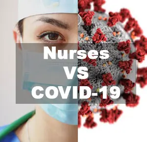 how nurses serve the patient with coronavirus