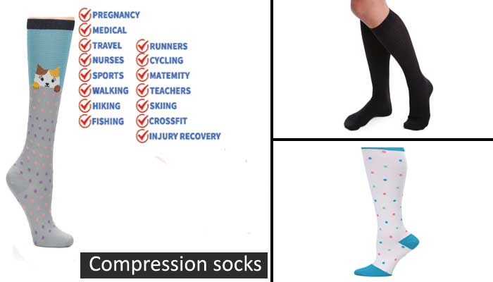 Cute compression socks for nurses