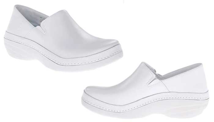 best white leather shoes for nursing school