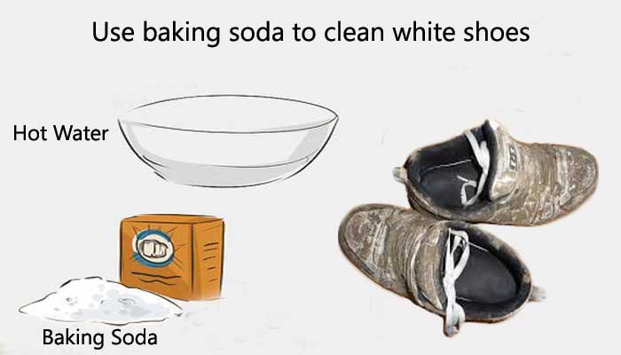 How to Clean White Shoes With Baking Soda