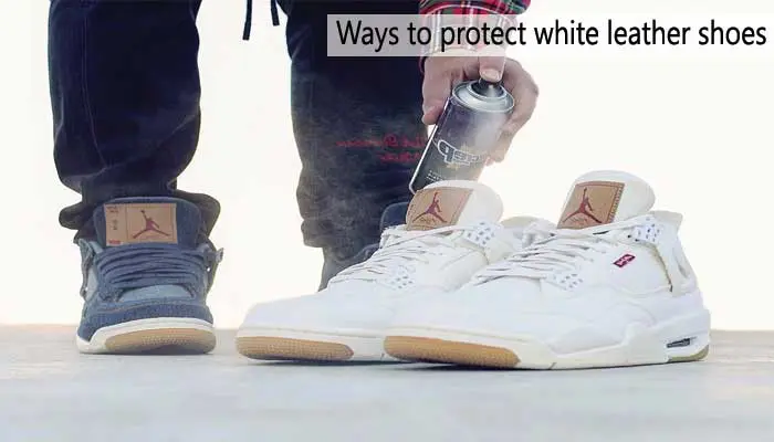 How to Protect White Leather Shoes