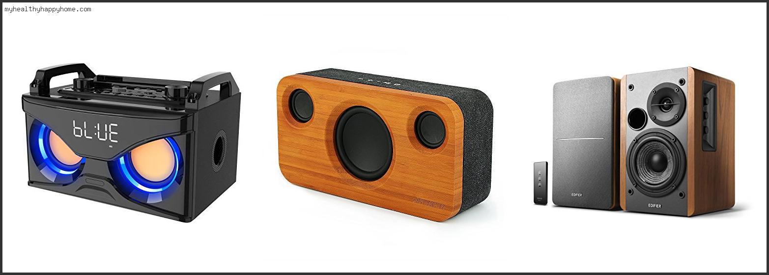 Top 10 Best Wooden Bluetooth Speaker Review In 2022
