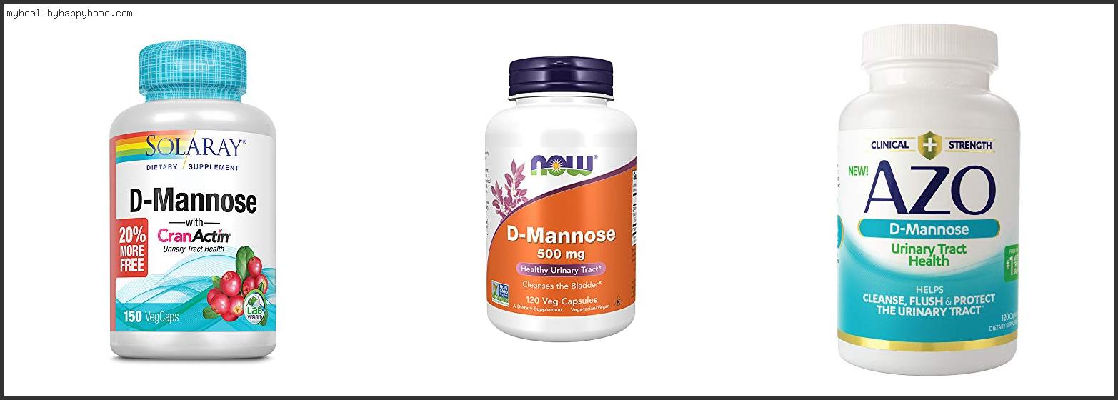 Top 10 Best D Mannose Brand Review In 2022