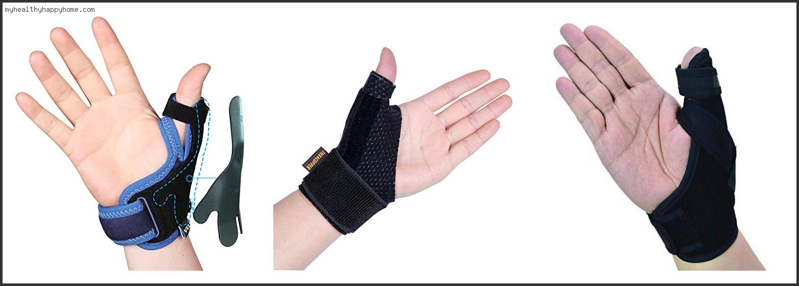 Top 10 Best Thumb Brace For Tendonitis Review In 2022