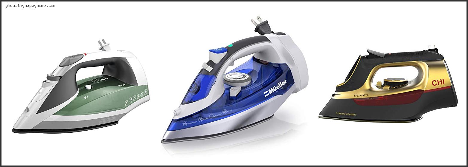 Top 10 Best Iron With Retractable Cord Review In 2022
