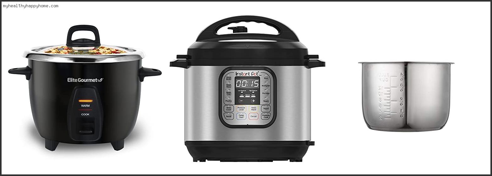 Top 10 Best Electric Rice Cooker With Stainless Steel Inner Pot Review In 2022