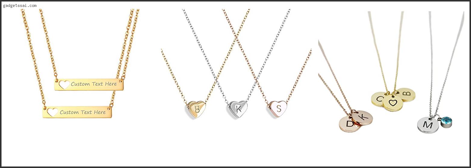 Top 10 Best Friend Necklaces With Initials Review In 2022