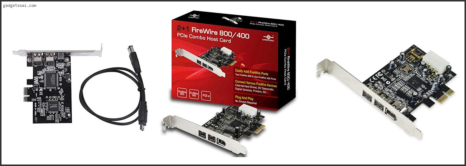 Top 10 Best Firewire Pcie Card For Audio Review In 2022