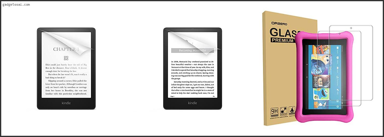 Top 10 Best Kindle Screen Protector Review In 2022