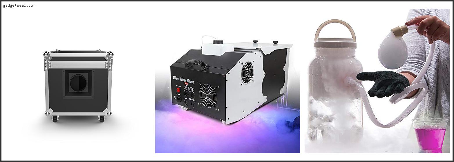 Top 10 Best Dry Ice Fog Machine Review In 2022