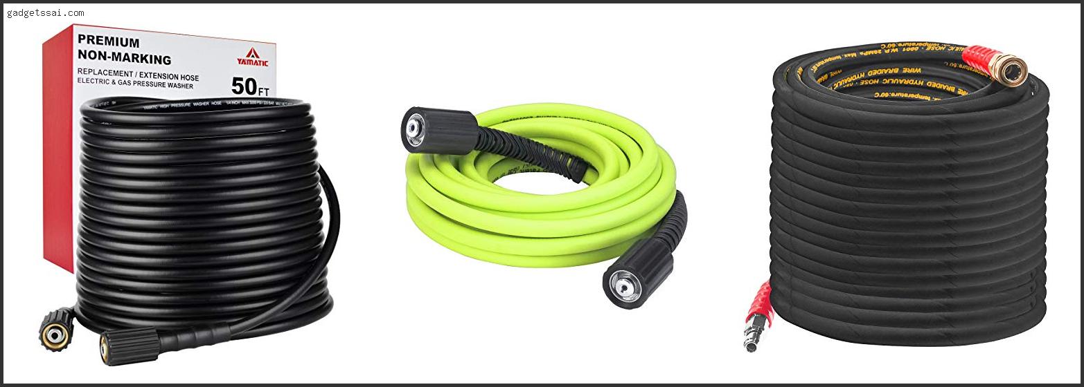 Top 10 Best Power Washer Hoses Review In 2022